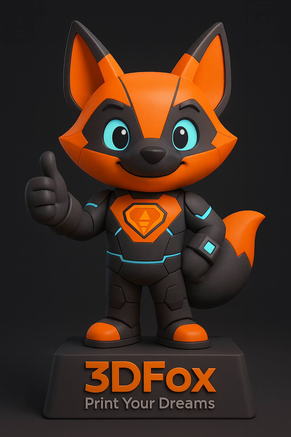 Mascote 3DFox